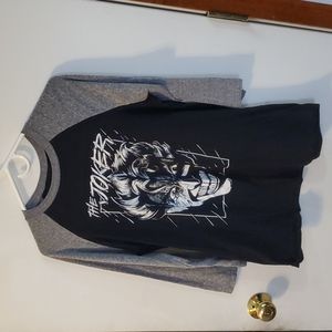DC Comics The Jocker long sleeve t shirt, size M
